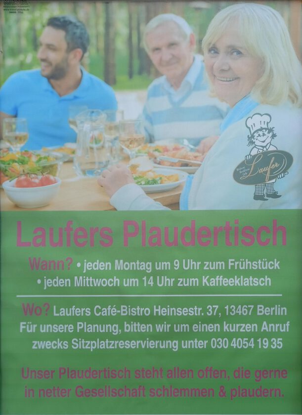 Einsamkeit, Laufers Plaudertisch